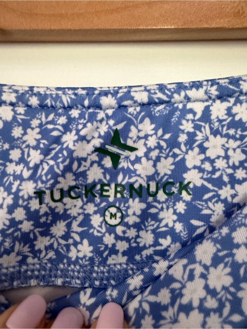 Tuckernuck x Cameron Eubanks blue and white athletic skort - Picture 4 of 6